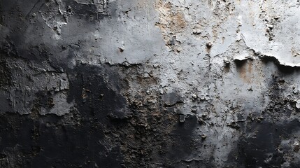 Obraz premium Grungy Wall with Peeling Paint Texture