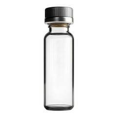 Isolated medication vial photo Pharmaceutical product photography of on transparent background