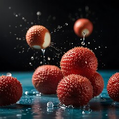 fruit in water