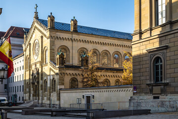 The All Saints Church, Allerheiligen-Hofkirche in Munich, Germany