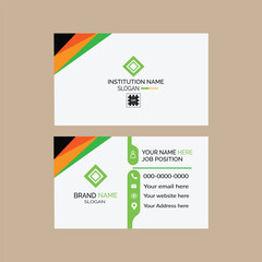 Business card template