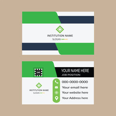Modern business card template