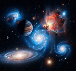 planet in space