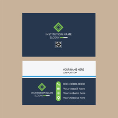 Business card template