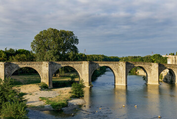 bridge over the river