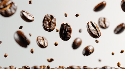 coffee beans on the ground