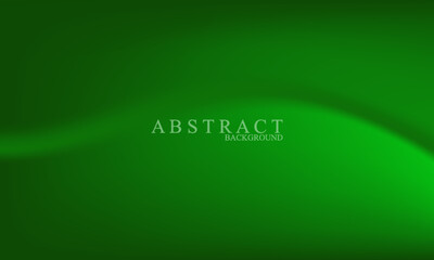 Abstract green background banner design