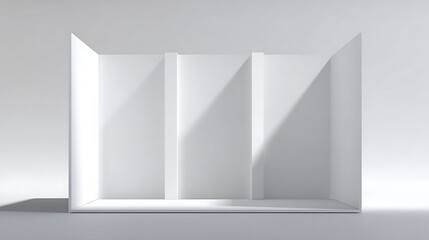 Empty Display Stage