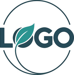 Rounded logo featuring the word 