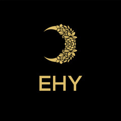 EHY Letter Initial Logo Design Template Vector Illustration