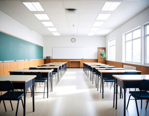 class room back to school design background