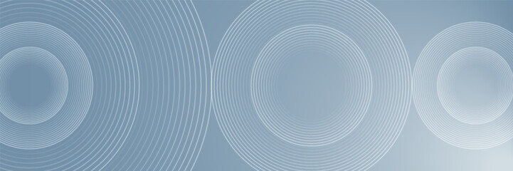 Abstract white and grey gradient geometric background. Modern shiny white diagonal rounded lines pattern. Minimal geometric. Futuristic concept. Horizontal banner template. Vector line art