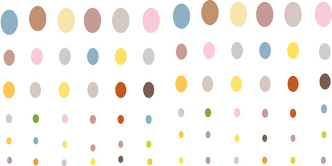 Multicolored dot background