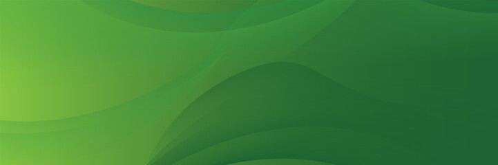 Abstract green wavy background. Vector EPS 10
