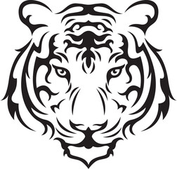head of a tiger  icon