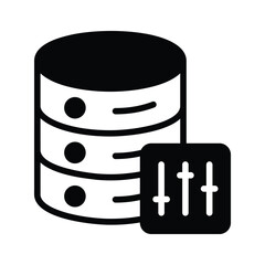 Have a look at this database setting glyph icon