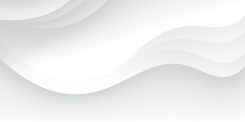 Vector gray line background curve element with white space for text and message design, overlapping layers, vector