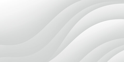 Abstract geometric white and gray color background. Vector illustration.