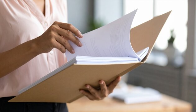 Serious courtroom lawyer preparing litigation documents for a business client before an official hearing, formal suit, seated at a polished wooden desk with open legal files and case notes, classic la