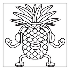 Summer: Bold and Easy Coloring Pages – Sunshine, Beach Days, Ice Cream, and More!