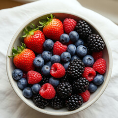 berries in a bowl