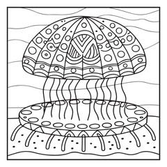 Summer : Bold and Easy Coloring Pages – Sunshine, Beach Days, Ice Cream, and More!