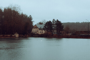 Fototapeta premium Winter Lake