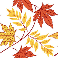 Fototapeta premium autumn leaves background