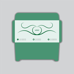 Creative Modern Envelope Template Design.