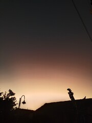 Warm Evening Sky