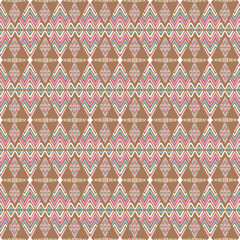 displays a seamless geometric pattern with a Southwestern or tribal aesthetic