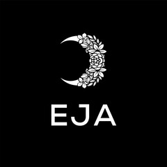 EJA Letter Initial Logo Design Template Vector Illustration