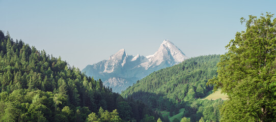 Der Watzmann im Berchtesgadener Land
