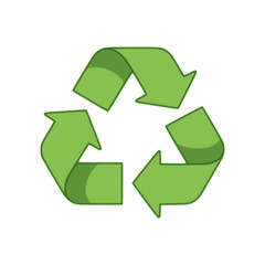 Recycle sign vector illustration, Set of packaging products symbols, packaging labels, information sign of recycling, cycle green symbols, Recycle icon symbol, Recycling and rotation arrow icon pack.