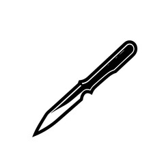 Fototapeta premium Surgical Scalpel Silhouette