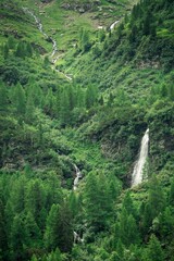waterfall in the mountains (High Tauern, Austria)