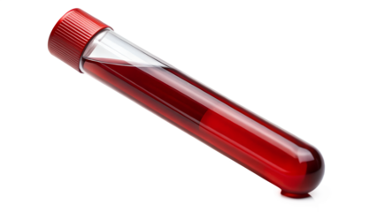 red marker isolated on white