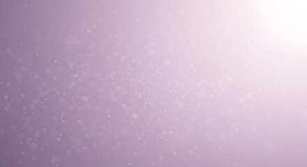 Abstract Lavender Bokeh Background: Soft, Gentle Light Leaks and Sparkling Dust Particles.