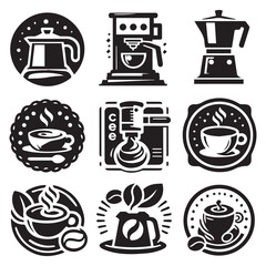 coffee logo vector
