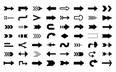 "Vector Arrow Icons - Mega Set of Modern and Stylish Arrows for Design, Navigation, and Digital Interfaces"

