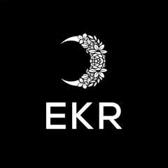 EKR Letter Initial Logo Design Template Vector Illustration