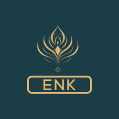 Obraz premium ENK logo design
