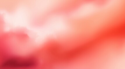 Pale Red Gradient with Amber & White Tones, Soft Blur, Satin Effect, Subtle Gloss Finish