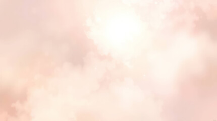 Abstract watercolor background with dynamic orange and beige color splashes