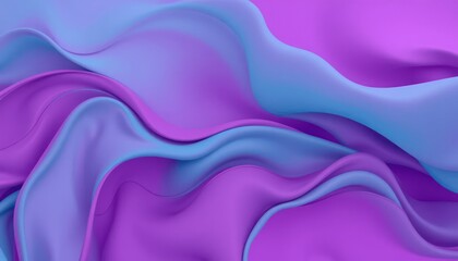 Obraz premium Abstract Fluid Art in Purple and Teal Colors for Creative Backgrounds