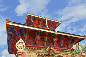 Ancient Changunarayan Temple near Bhaktapur, Nepal dedicated to Lord Vishnu, this UNESCO site showcases stunning Newar woodwork and stands as Nepal&rsquo;s oldest known Hindu temple.