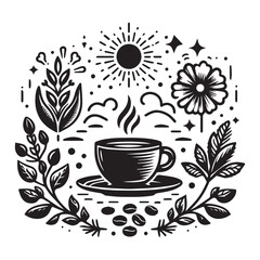 coffee icon vector