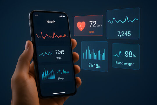 Mobile Health Monitoring Interface