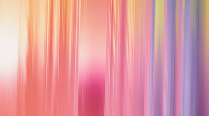 Obraz premium Colorful vertical light streaks over mountain landscape at sunrise
