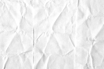 Creased paper texture overlay effect, png wrinkled paper surface
